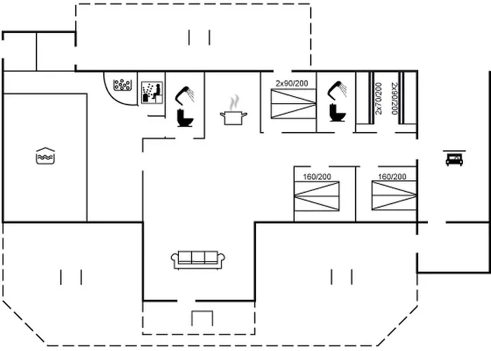 Jaana - 10m From The Sea By Interhome Сasa de vacaciones Blåvand